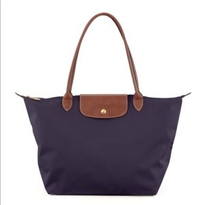 Longchamp Purple Tote